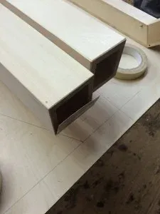 Metallklappe