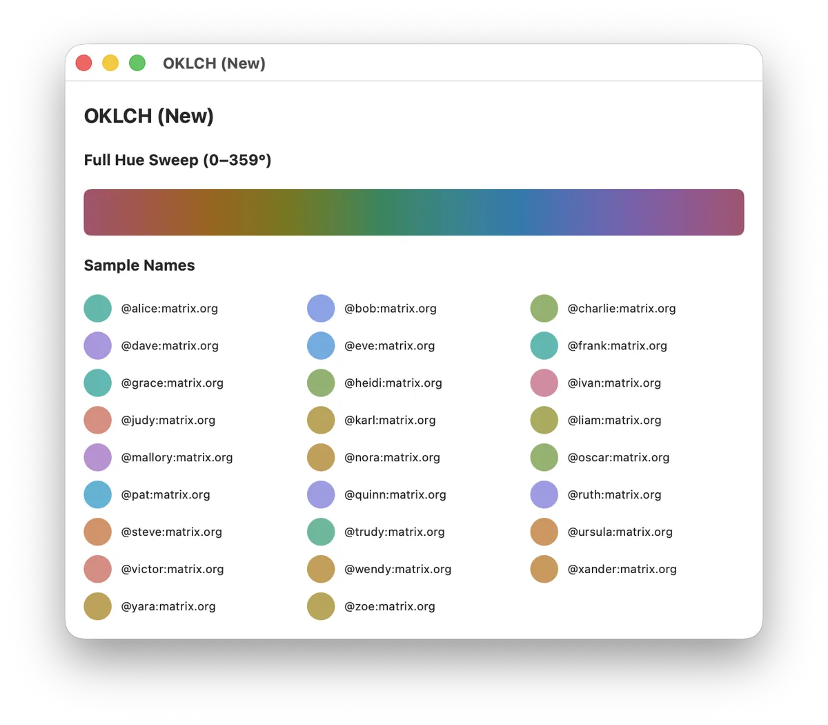 OKLCH (New) Light