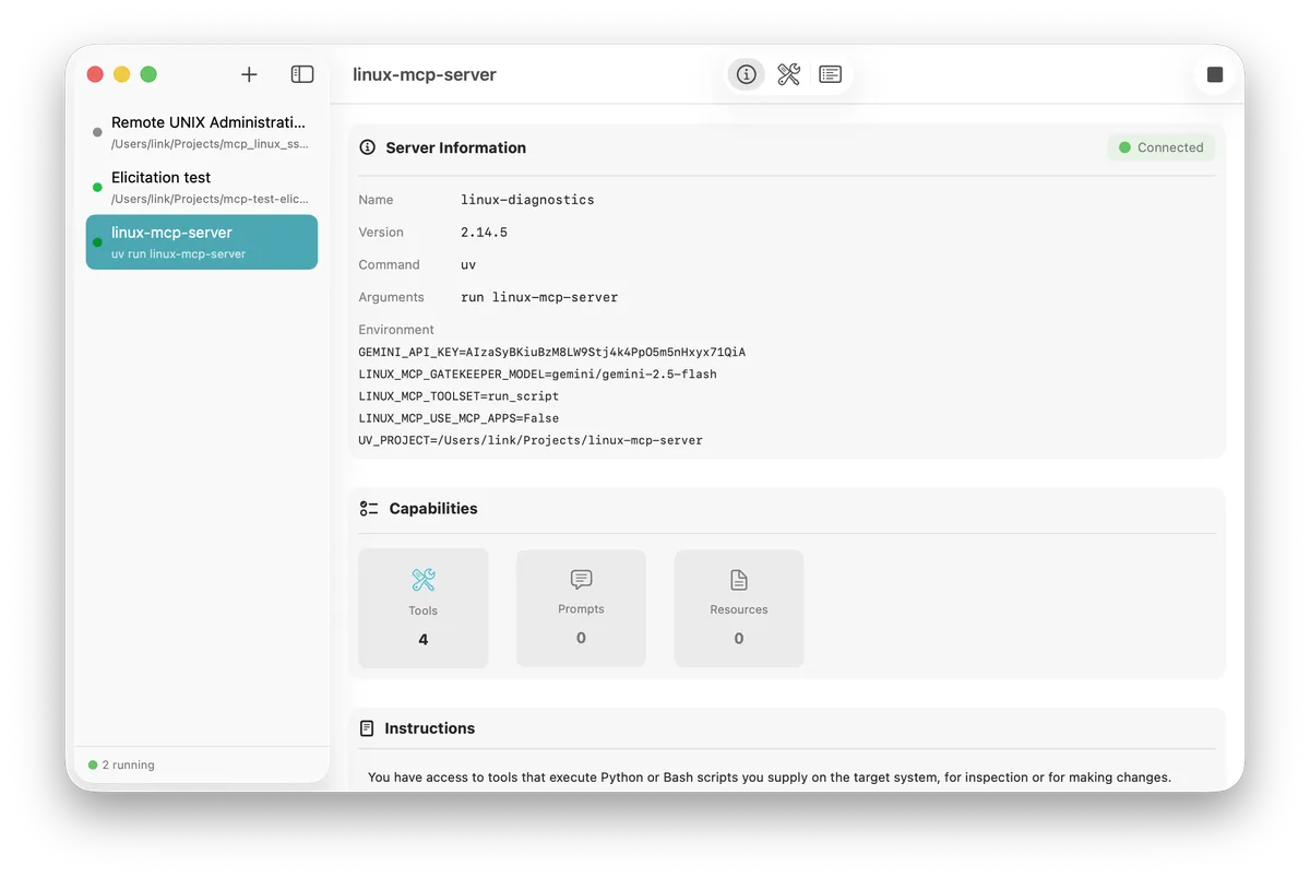 Screenshot-server_info