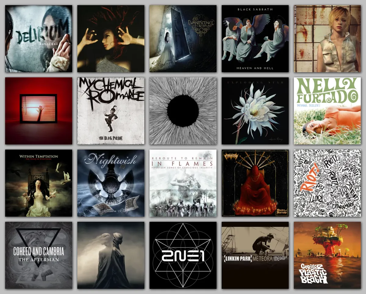 top 20 albums
