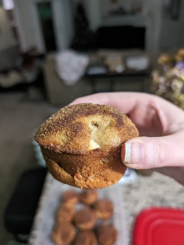 cinnamon apple muffins