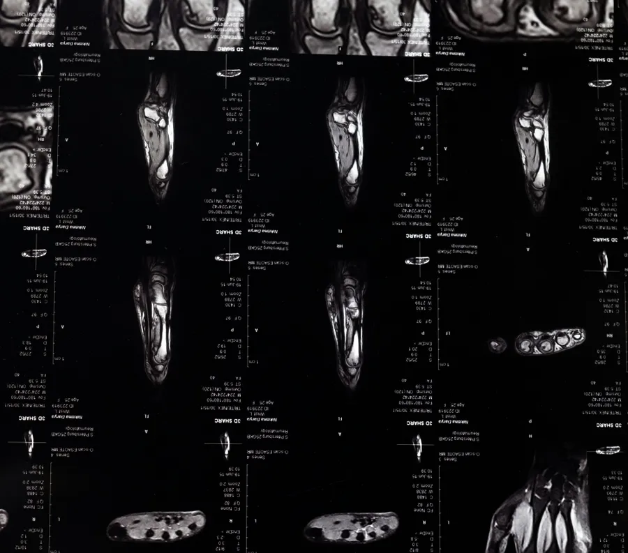 distorted medical imaging photos