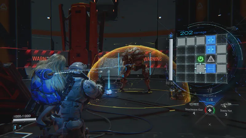 image showing Pragmata's combat