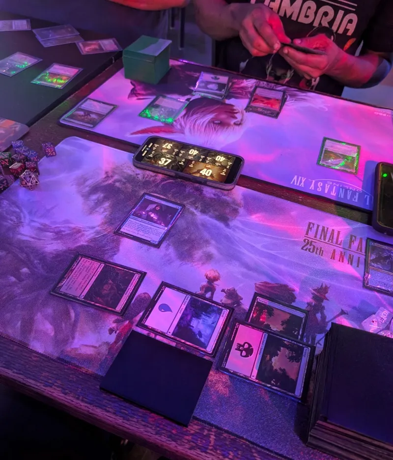 a Magic the Gathering spread