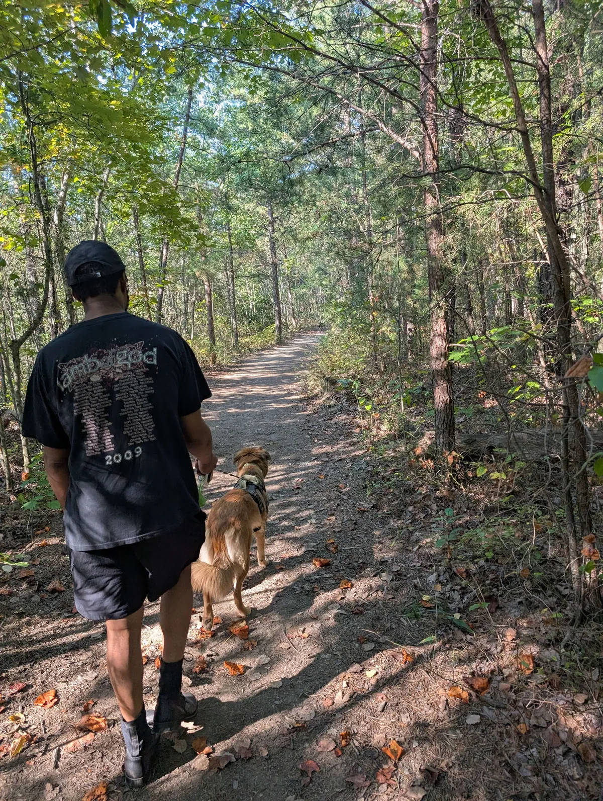 Danny and Ranni hiking