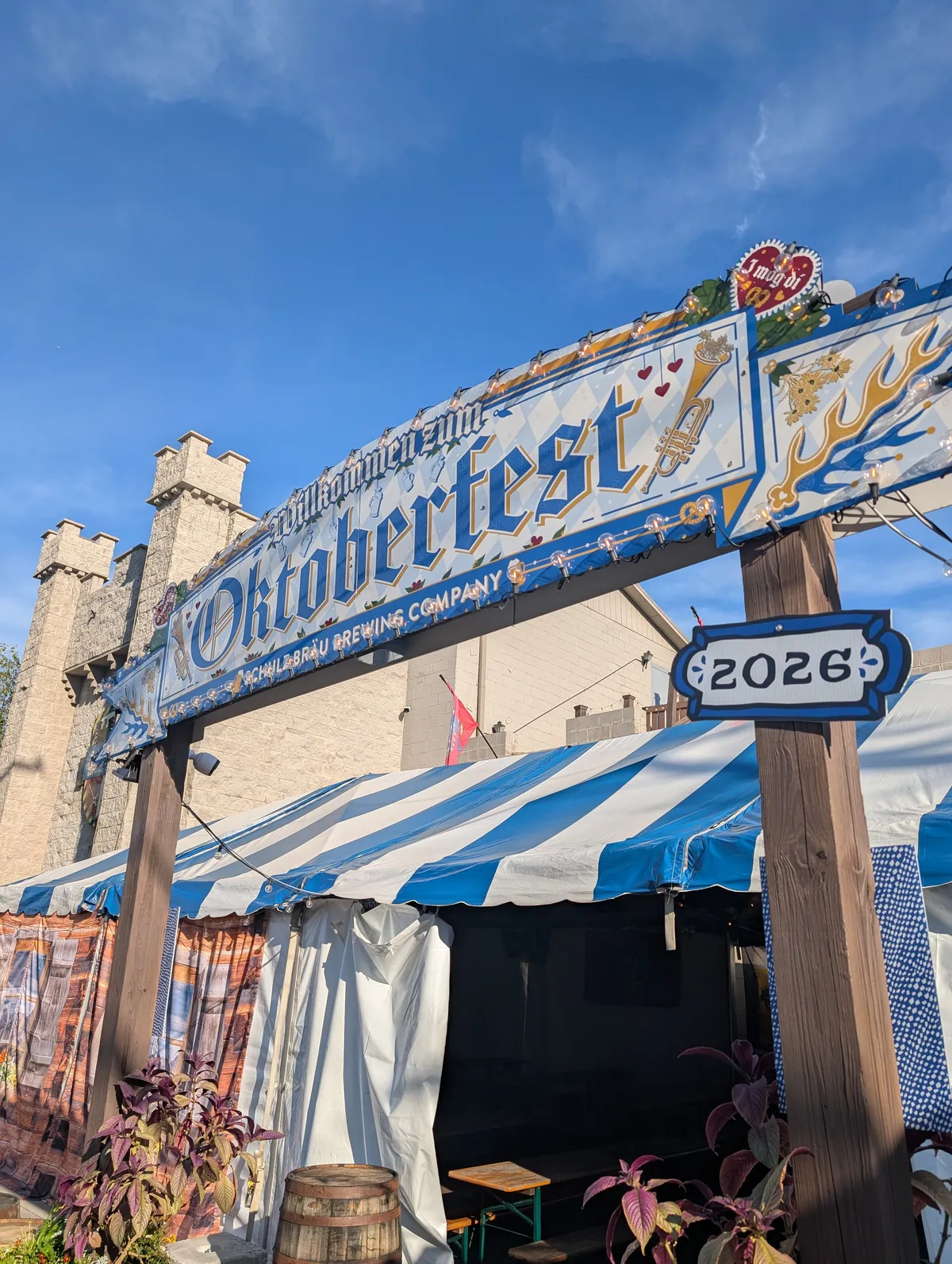 Oktoberfest sign