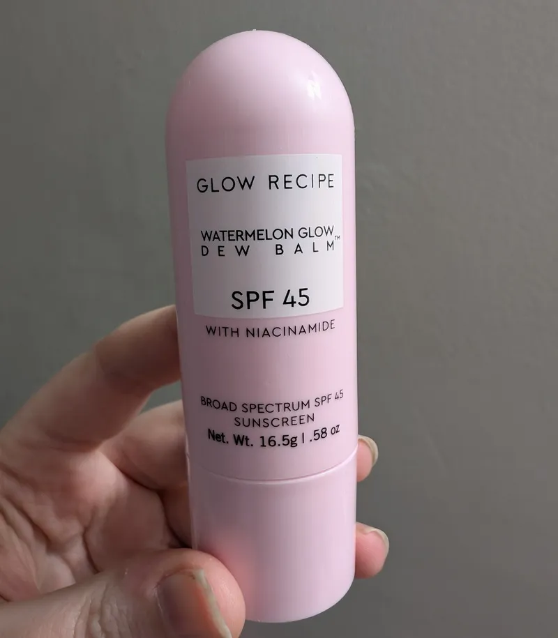 Glow Recipe watermelon glow dew balm SPF 45 with niacinamide