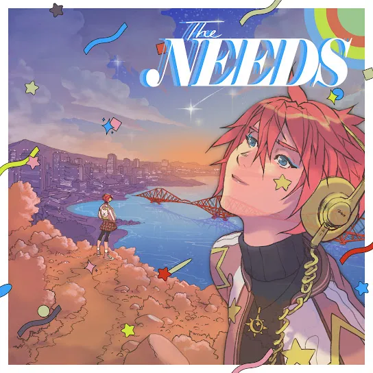 The Needs album cover featuring anime art