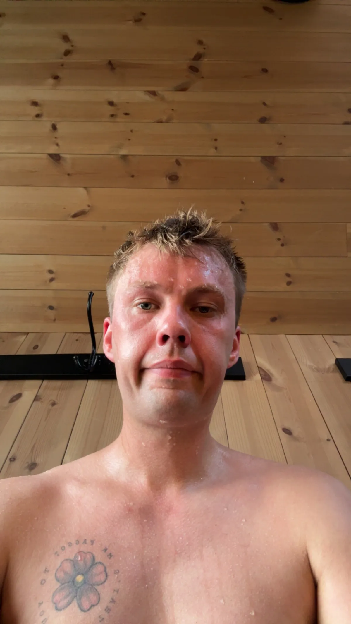 sauna session