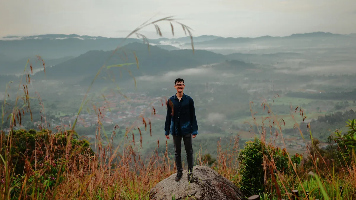 Justin at Bukit Broga