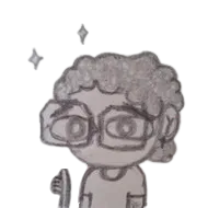 Illustrated representation of the author