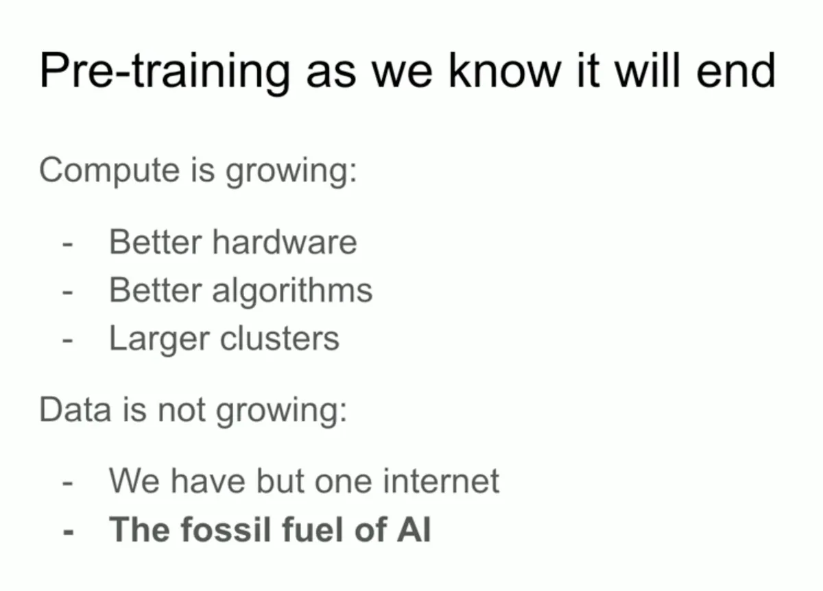 pretraining-will-end