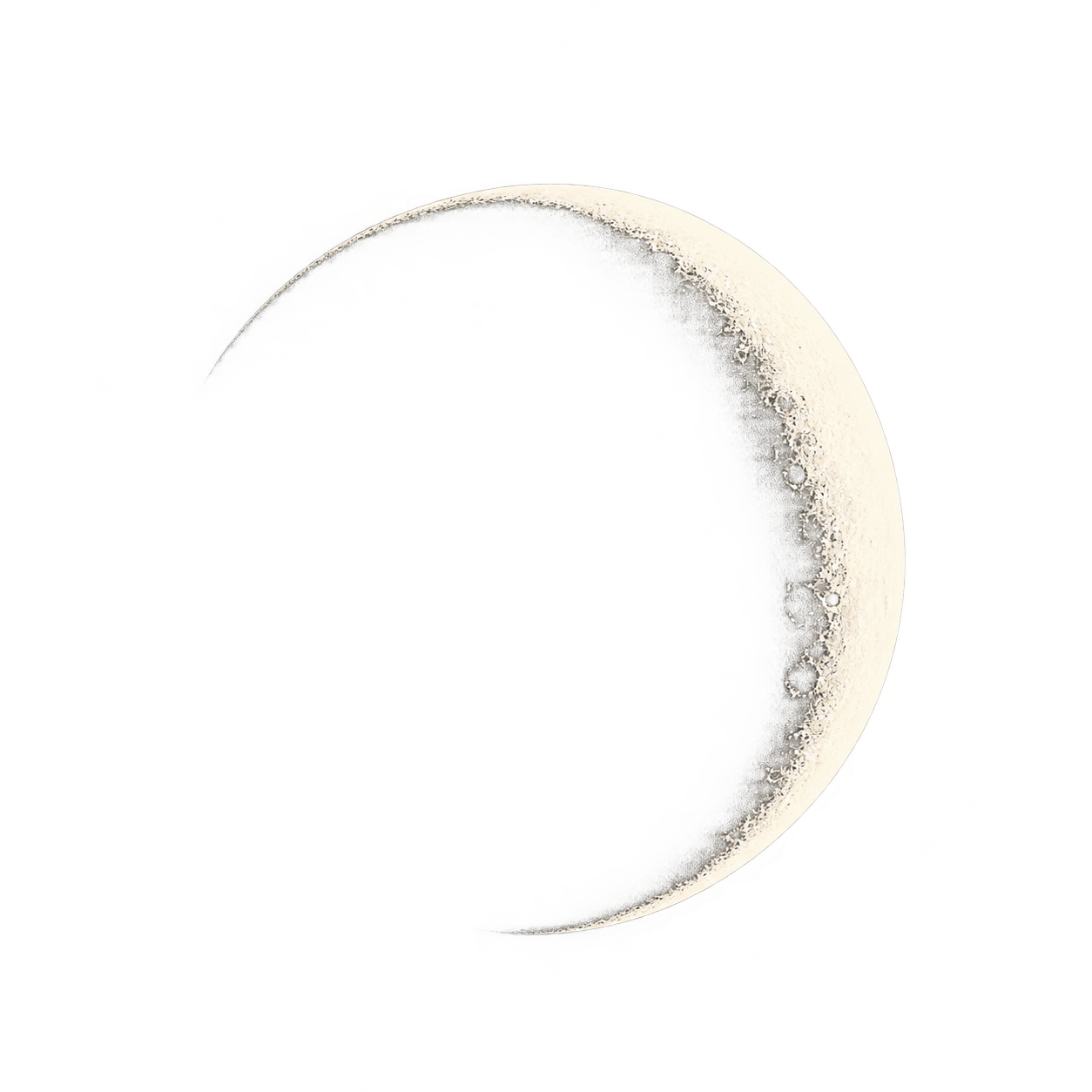 Crescent moon