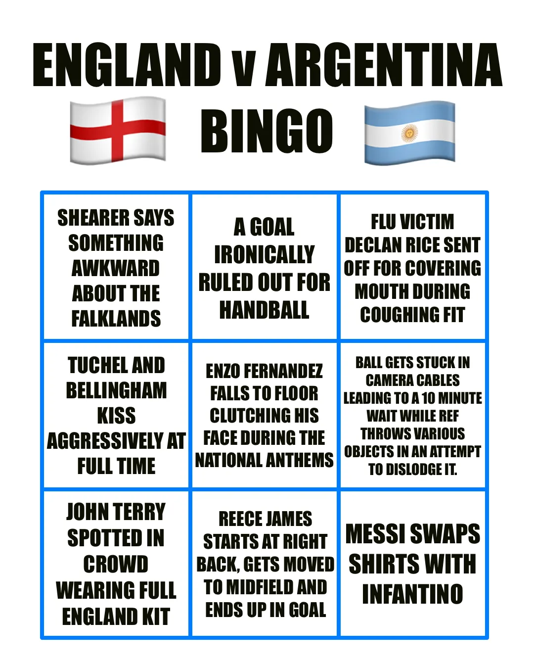 england v argentina bingo v2