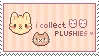 collect plushies