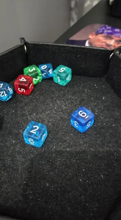final roll, light 2, dark 6