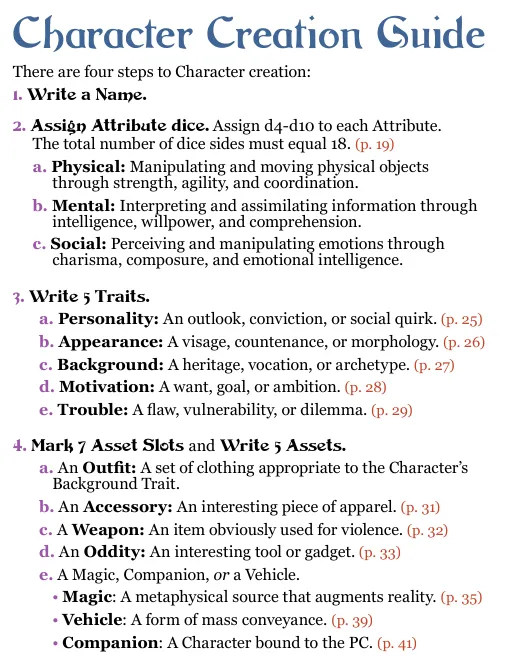Grok 2e part 1 - character creation guide
