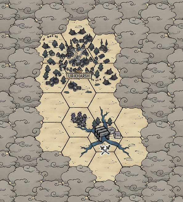 Of Blood & Clay part 2 - map