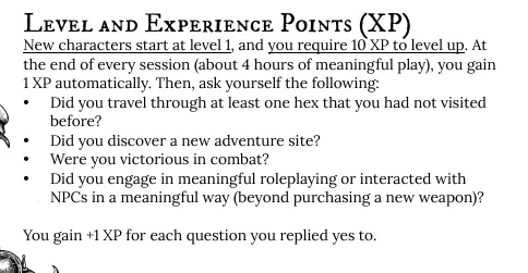 Of Blood & Clay part 2 - xp