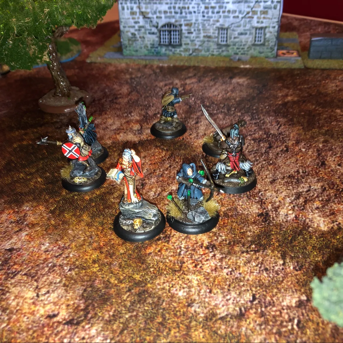 My fearless warband.