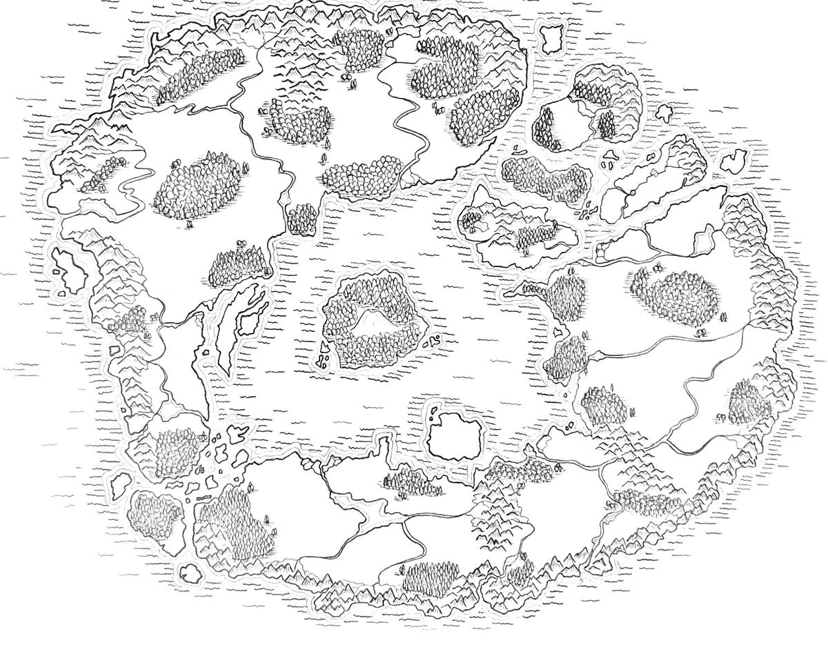 The island continent of Maqsum.