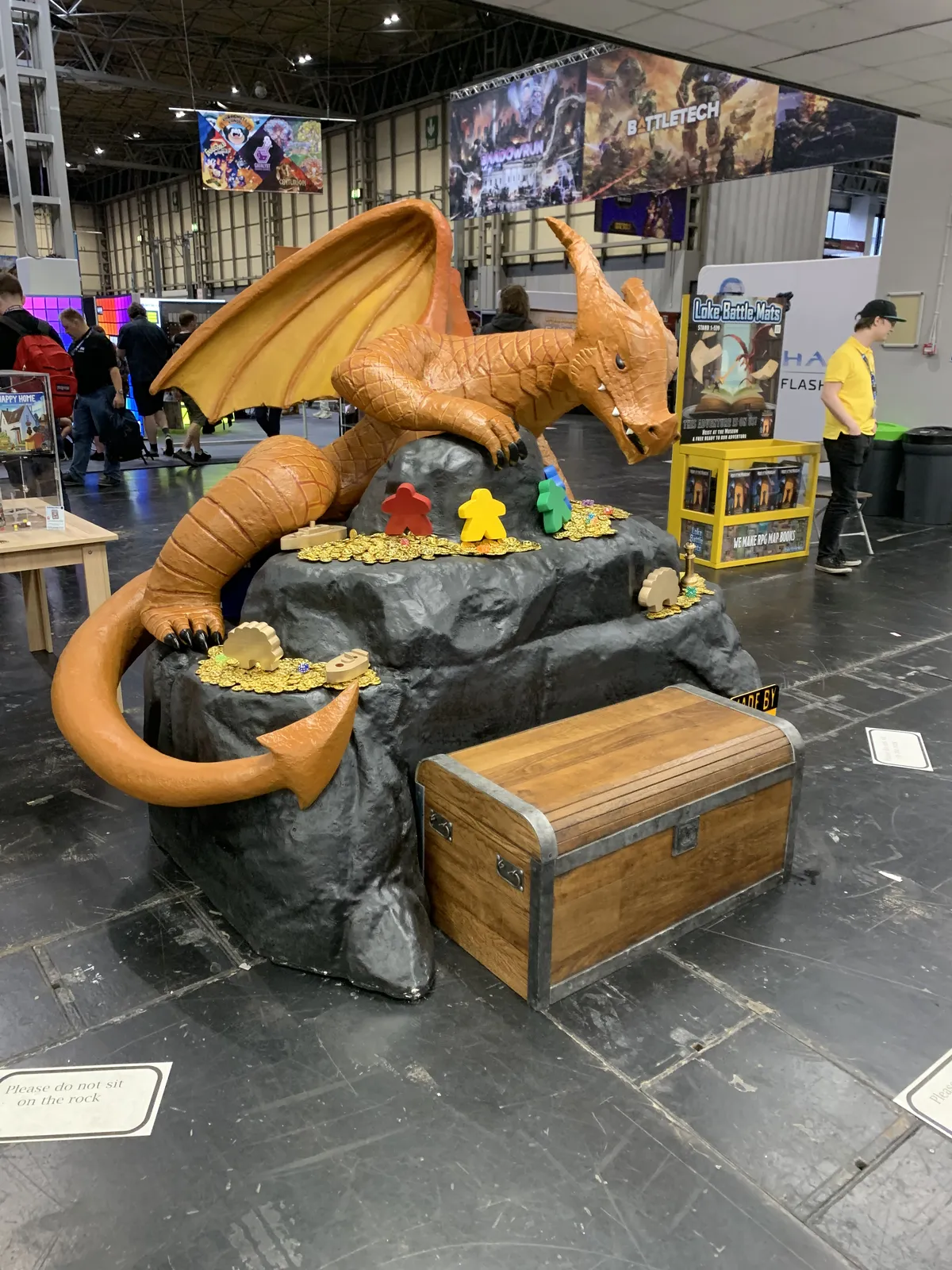 The Expo dragon