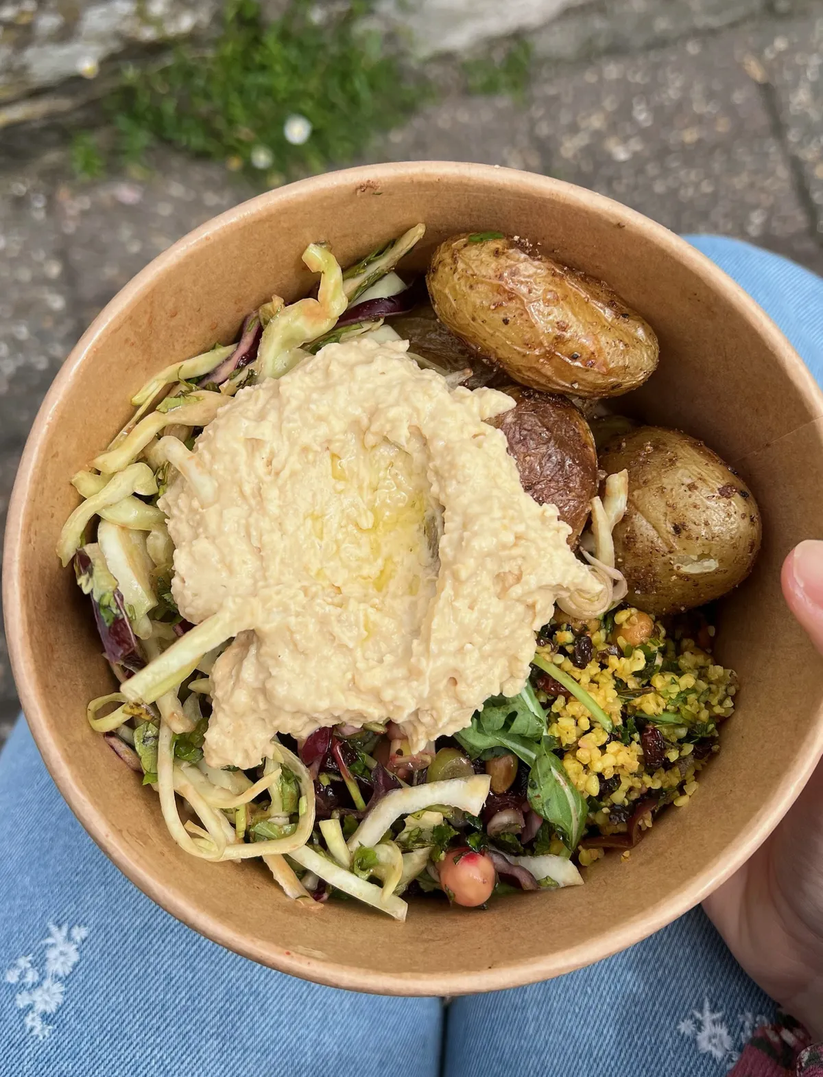 A delicious looking salad bowl