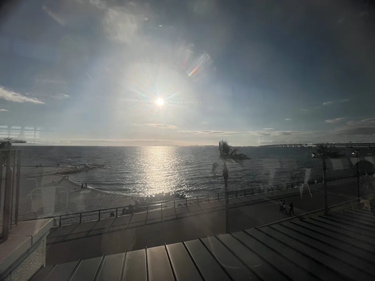 View from the food court