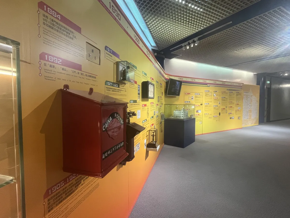 Timeline of mail service in Macau