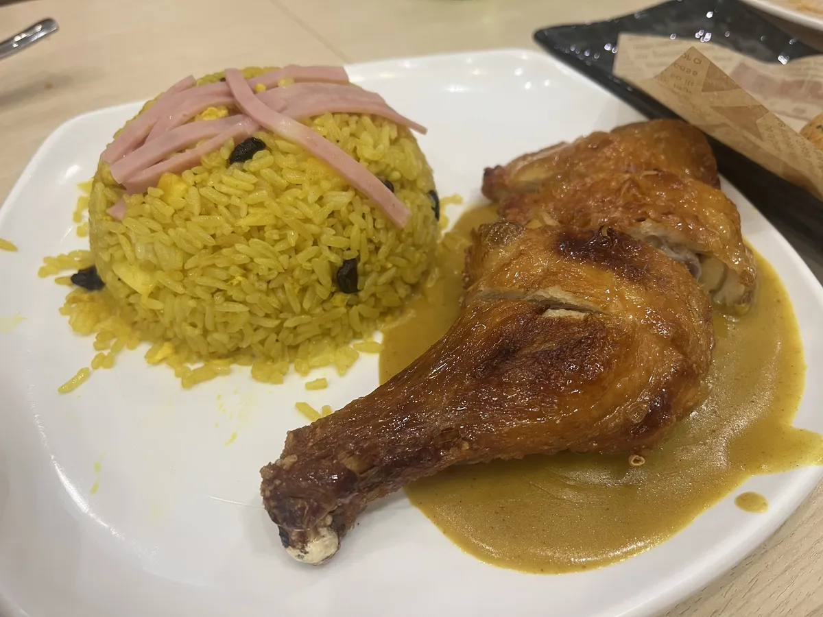 “Moroccan” chicken (摩羅雞飯)