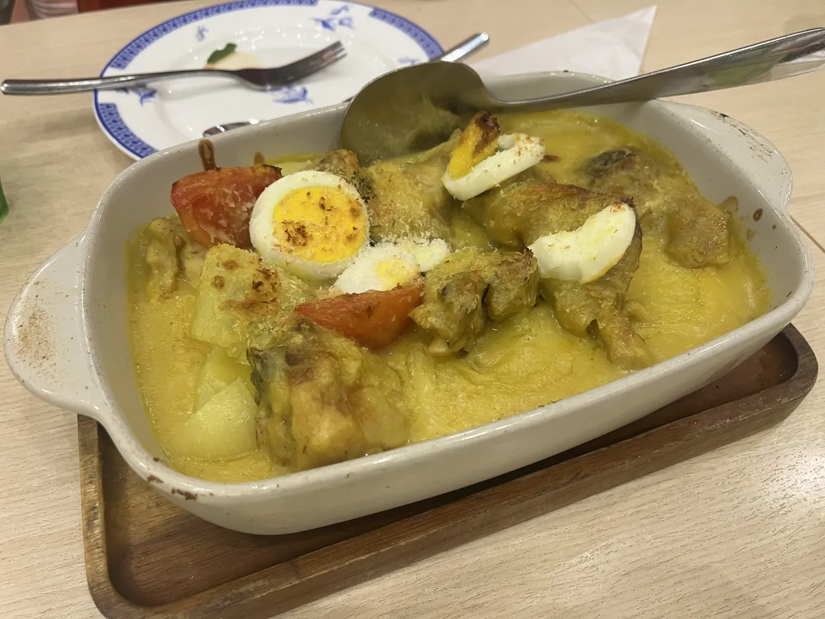 Portuguese chicken (葡國雞)