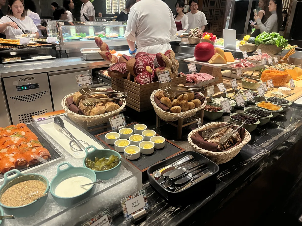 charcuterie station