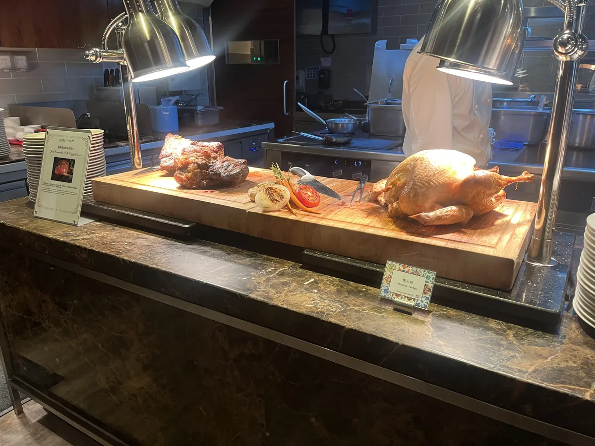 carvery station