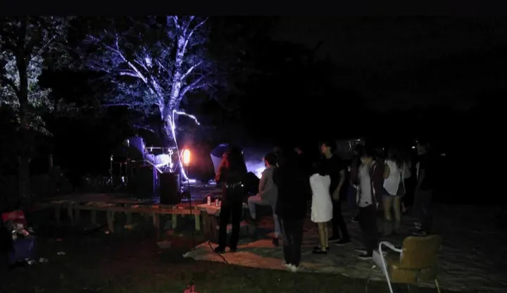 one of his earliest austin diy shows in 2010