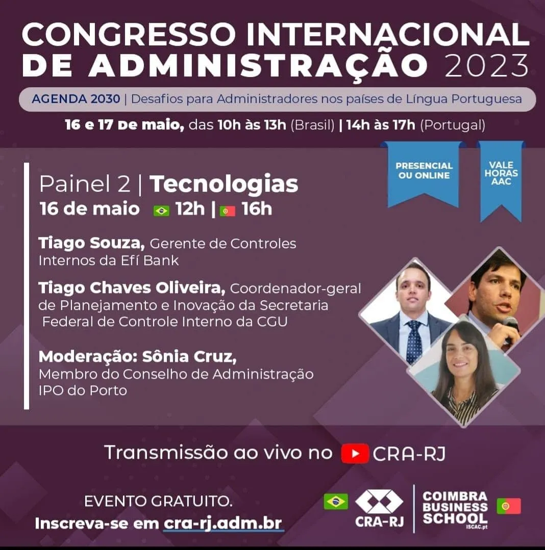 Congresso Internacional de Administração 2023 - Painel 2, Tecnologias