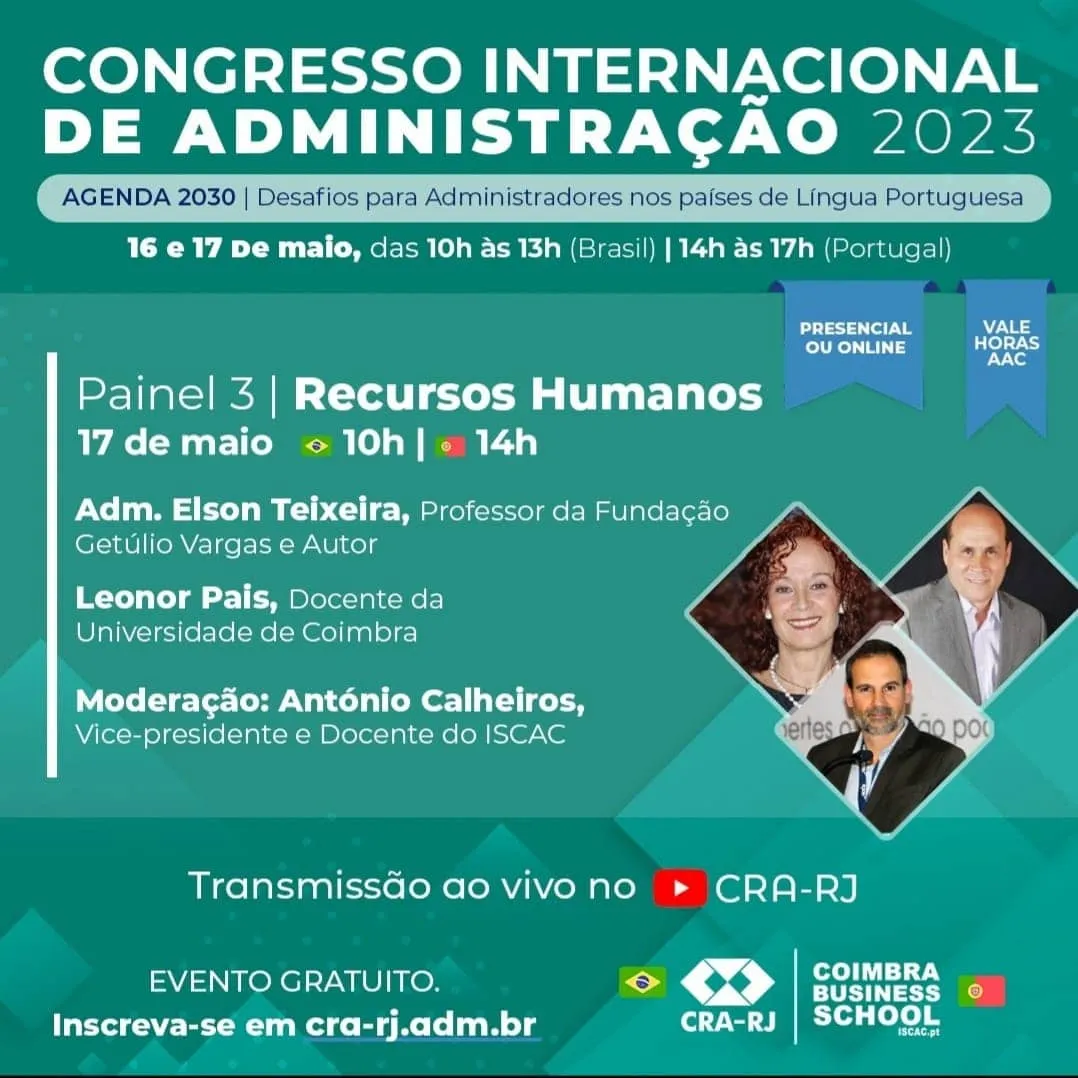 Congresso Internacional de Administração 2023 - Painel 3, Recursos Humanos