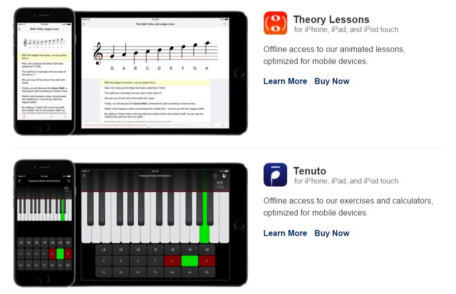 Music Theory Net 手機版軟體