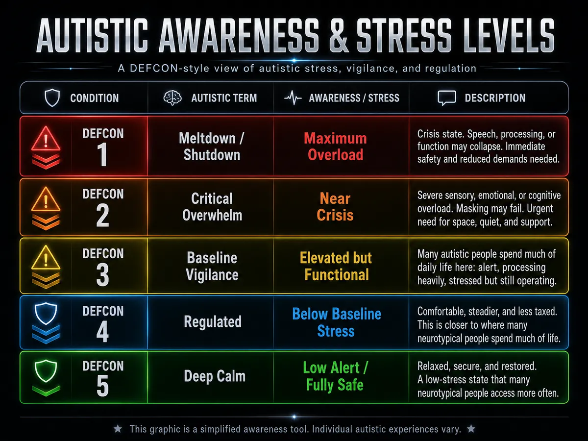 Autistic DEFCON