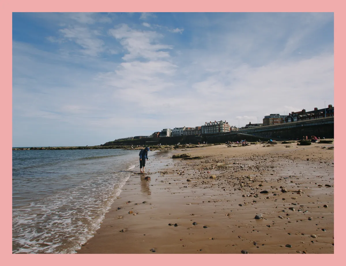 A beach
