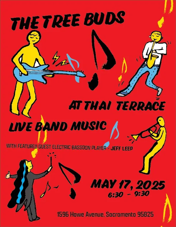 The Tree Buds May 17, 2025 at Thai Terrace
