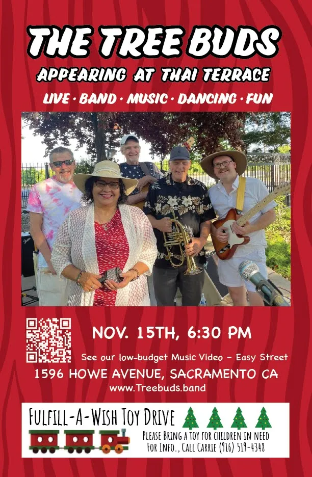 The Tree Buds November 15 2025 at Thai Terrace