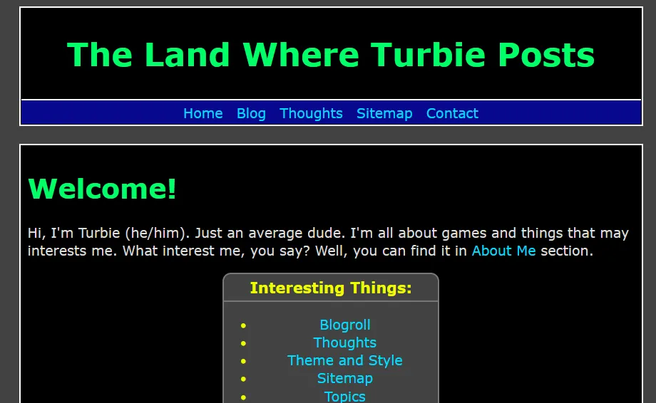 Inverted Dark Theme