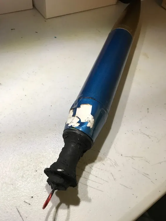 Payload section damage