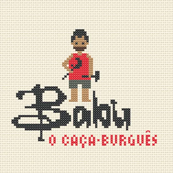 Babu - o caça burgues - bordado digital