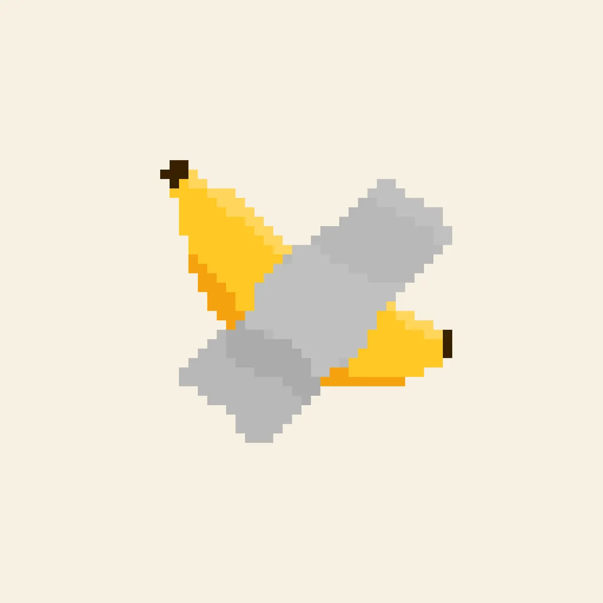 Banana Taped to Wall