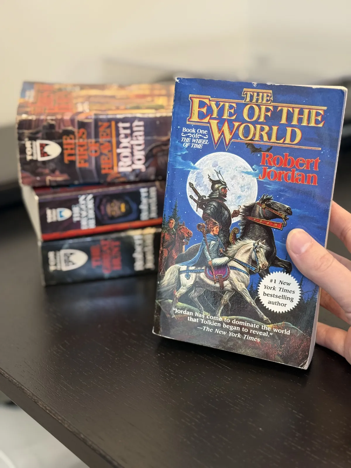 Wheel of Time mass market paperback haul.