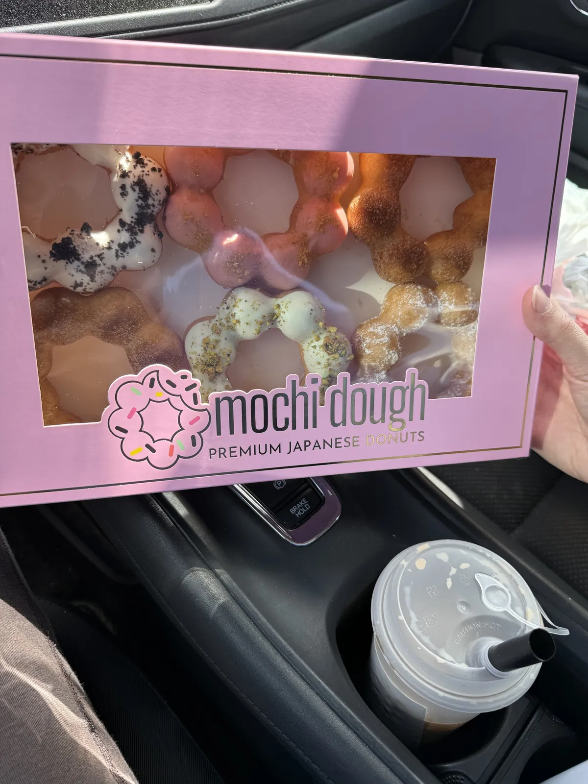Mother’s Day adventure, boba tea and mochi donuts.