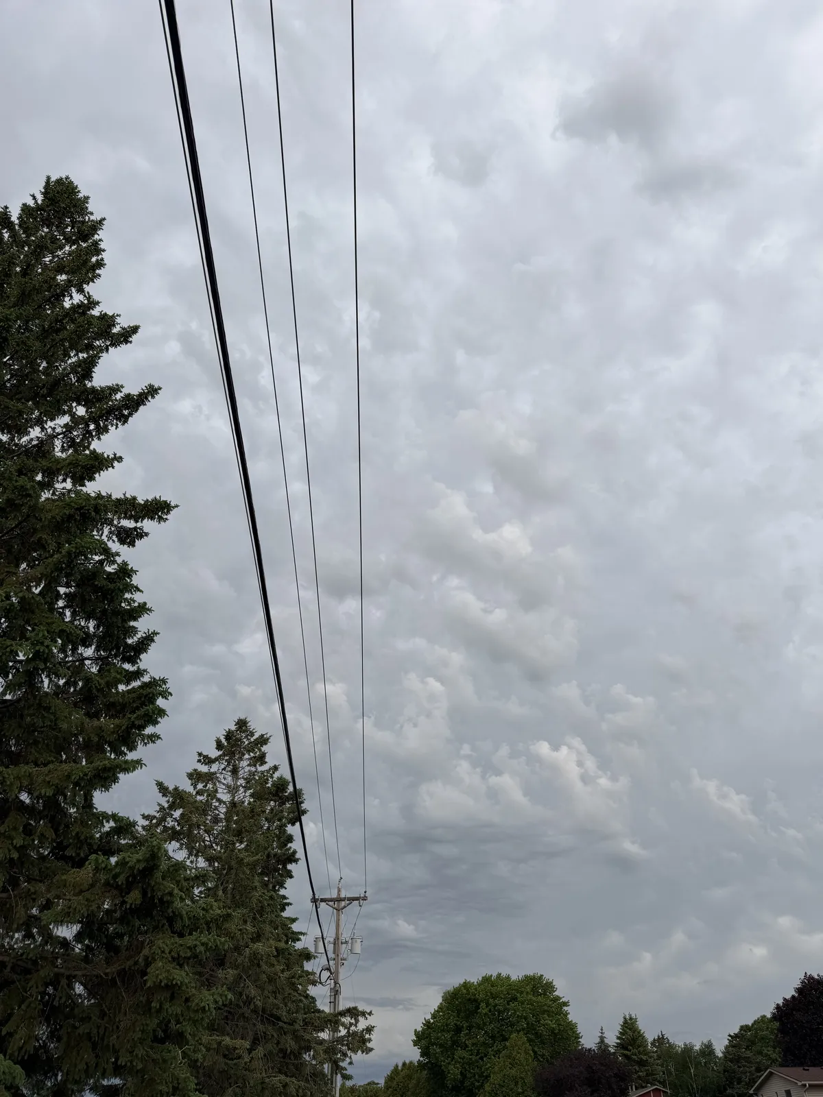 Storm rolling in.