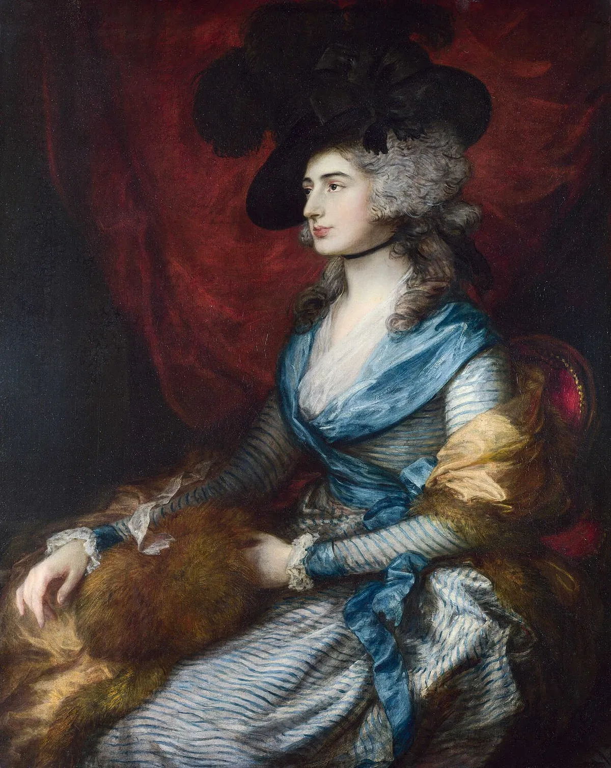 Gainsborough, Mrs Sarah Siddons (1785)