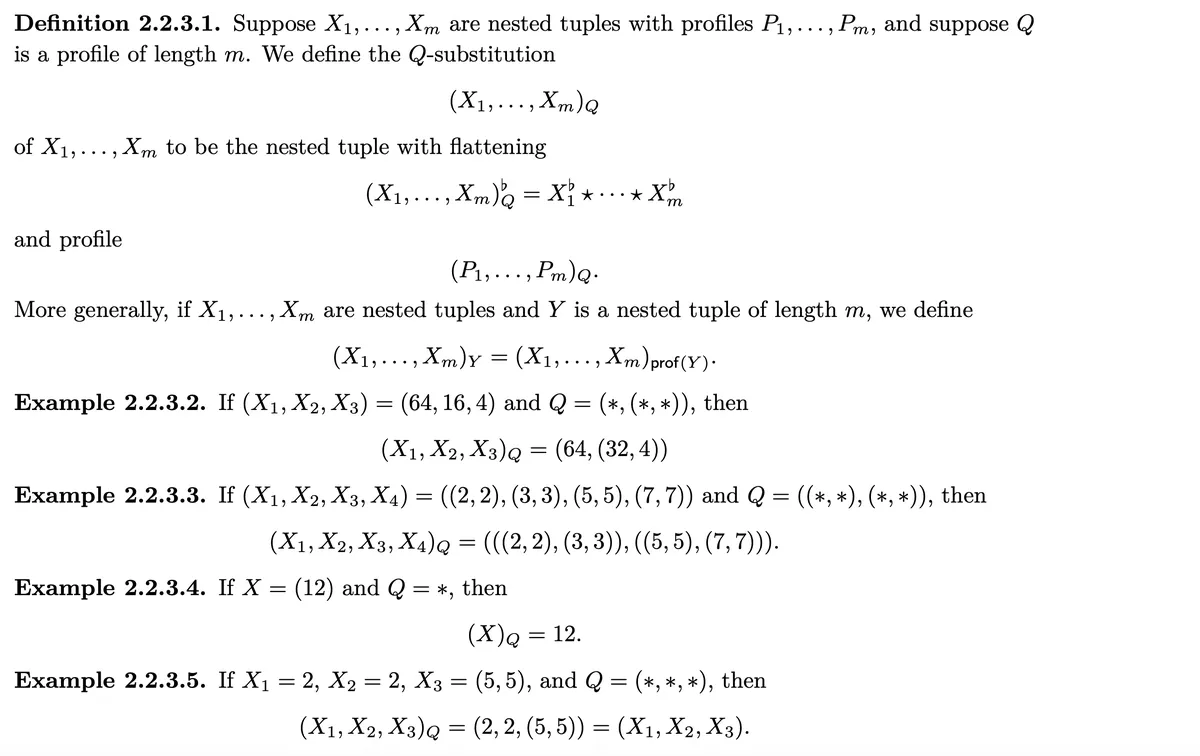 Substitution 1